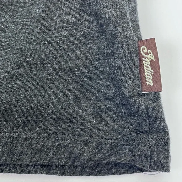 Indian Motorcycles Women's 100% Cotton Tie-Front Long Sleeve Top Size XL; Biker - Picture 10 of 13